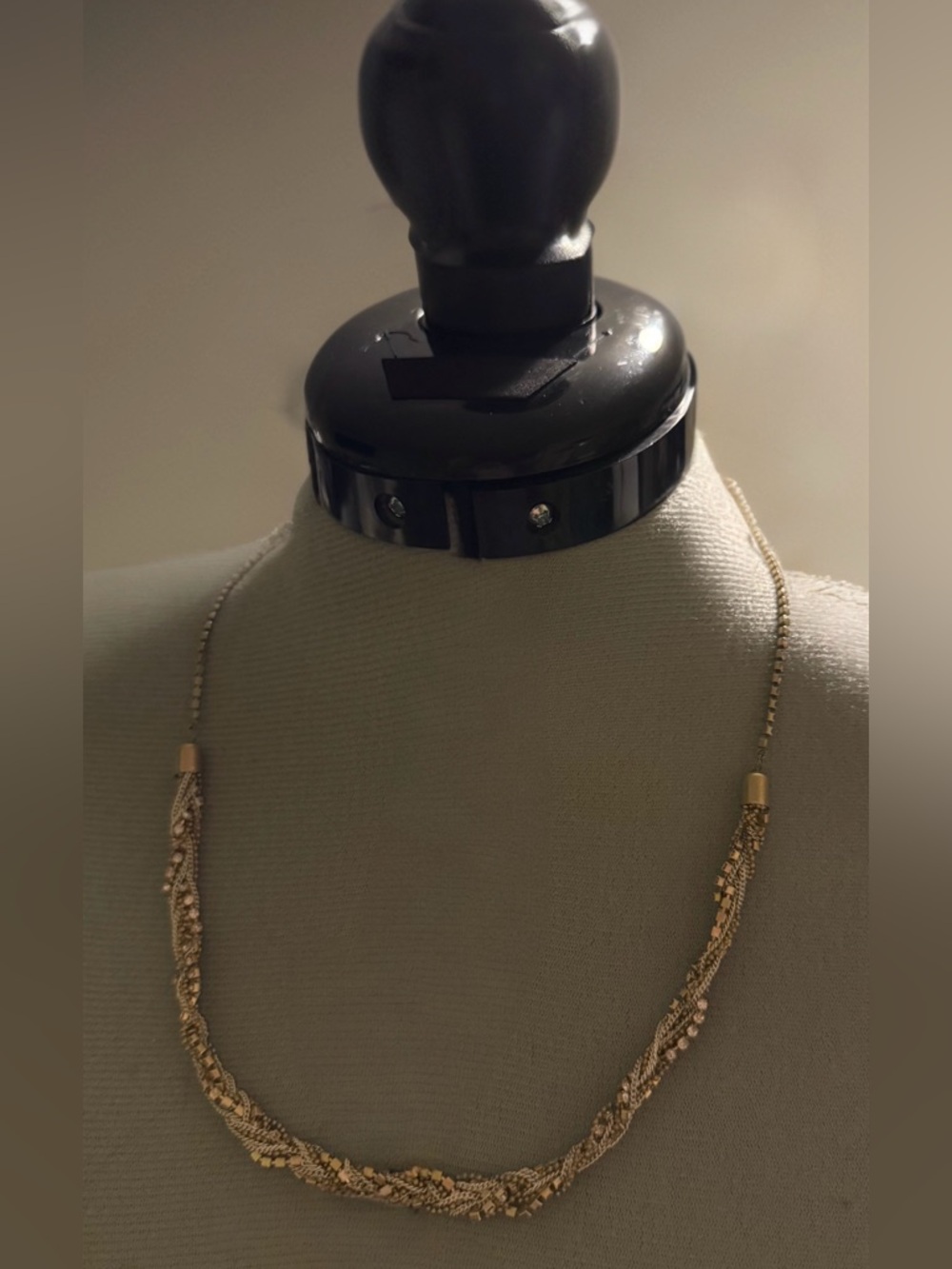 💋 Fabulous BR" Banana Republic Braided & Bejeweled Necklace